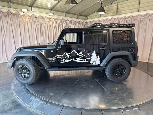 Black Clearcoat 2015 Jeep Wrangler Unlimited Sport