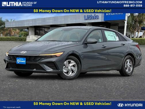 Amazon Gray 2025 Hyundai ELANTRA SE