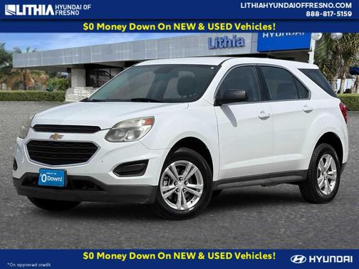 Summit White 2016 Chevrolet Equinox LS