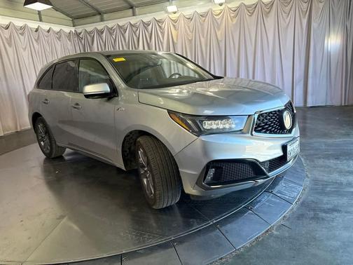 Lunar Silver Metallic 2019 Acura MDX 3.5L Technology & A-Spec Pkgs