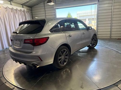 Lunar Silver Metallic 2019 Acura MDX 3.5L Technology & A-Spec Pkgs