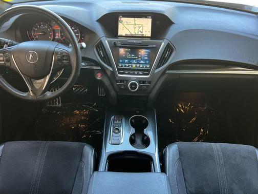 Lunar Silver Metallic 2019 Acura MDX 3.5L Technology & A-Spec Pkgs