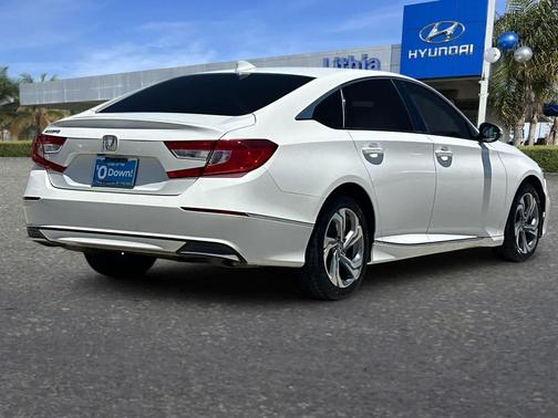 White 2018 Honda Accord EX-L