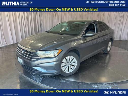 Platinum Gray Metallic 2019 Volkswagen Jetta 1.4T S