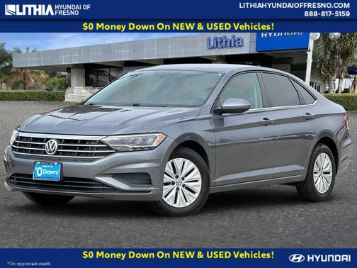 Platinum Gray Metallic 2019 Volkswagen Jetta 1.4T S
