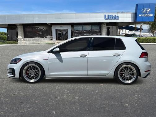 White 2019 Volkswagen Golf GTI 2.0T S 4-Door