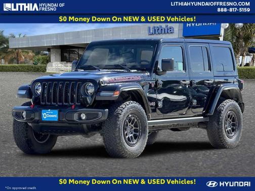 Black Clearcoat 2021 Jeep Wrangler Unlimited Rubicon