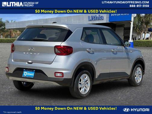 Shimmering Silver 2026 Hyundai VENUE SE