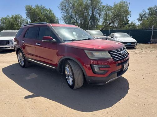 RUBY RED METALLIC TC 2016 Ford Explorer Limited