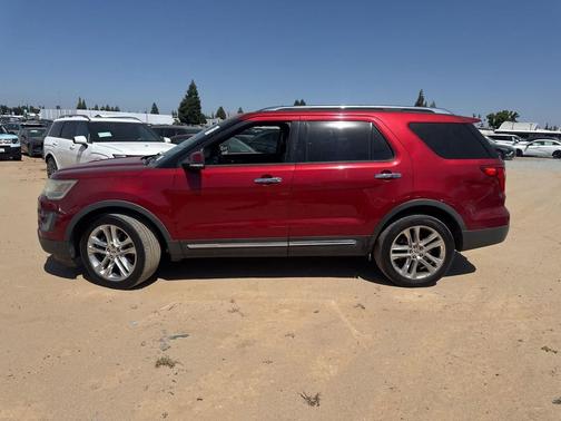 RUBY RED METALLIC TC 2016 Ford Explorer Limited
