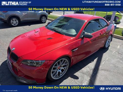 Melbourne Red Metallic 2009 BMW M3 Base