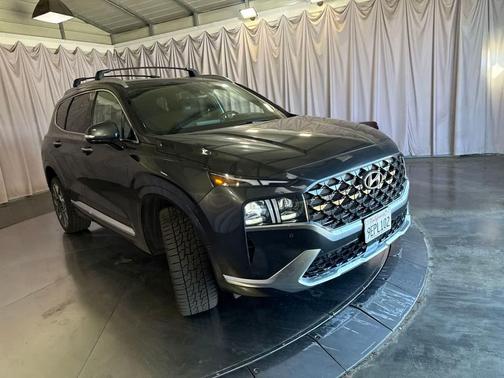 Portofino Gray 2022 Hyundai SANTA FE Calligraphy