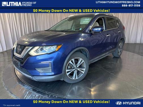 Caspian Blue Metallic 2019 Nissan Rogue SV