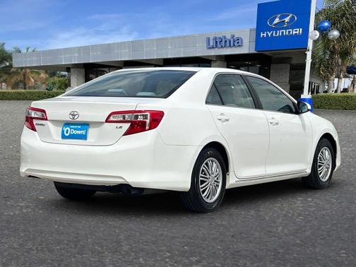 Super White 2012 Toyota Camry LE