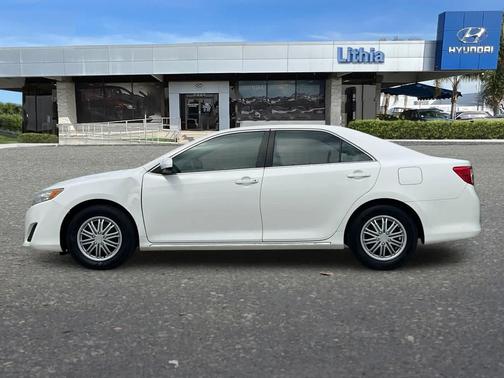 Super White 2012 Toyota Camry LE
