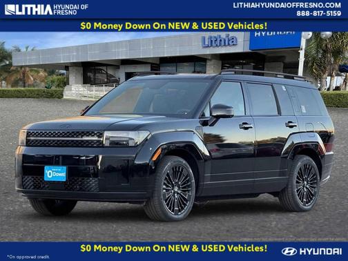 Phantom Black 2026 Hyundai SANTA FE HEV Calligraphy