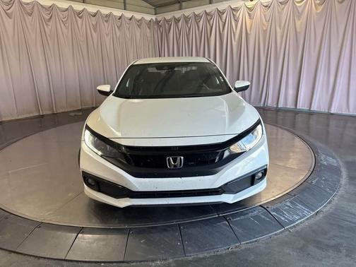 Platinum White Pearl 2021 Honda Civic Sport