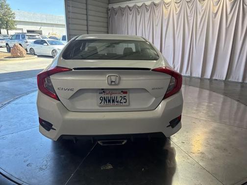 Platinum White Pearl 2021 Honda Civic Sport