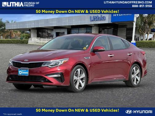 Passion Red 2020 Kia Optima S