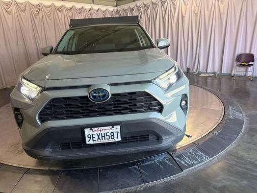 Lunar Rock 2023 Toyota RAV4 Hybrid XLE Premium