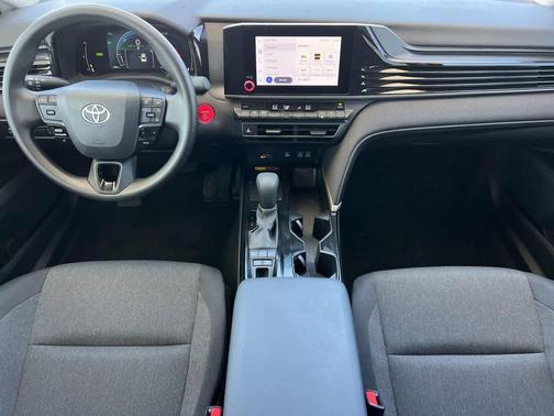 Supersonic Red 2025 Toyota Camry LE