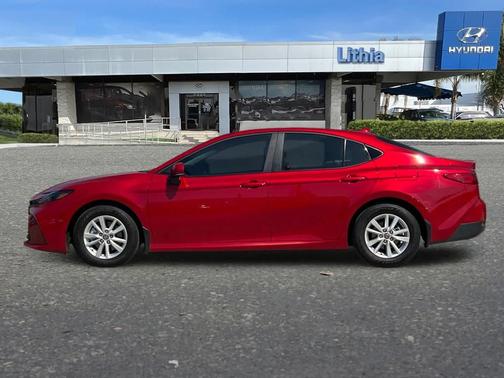 Supersonic Red 2025 Toyota Camry LE