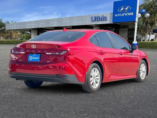 Supersonic Red 2025 Toyota Camry LE