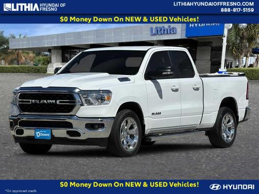 Bright White Clearcoat 2022 RAM 1500 Lone Star