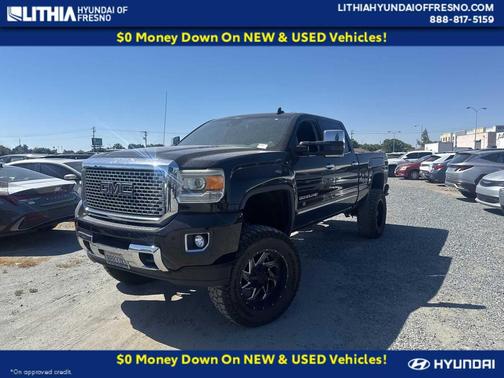 Onyx Black 2016 GMC Sierra 2500 Denali