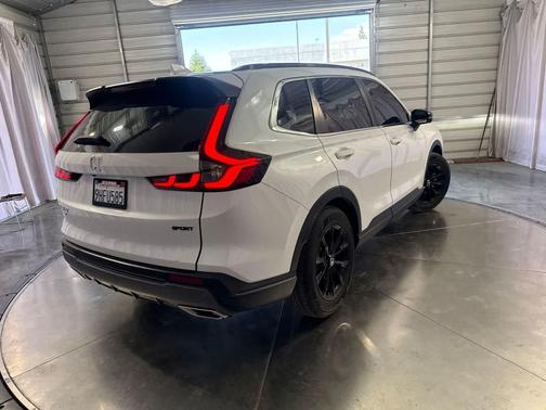 Platinum White Pearl 2024 Honda CR-V Hybrid Sport FWD