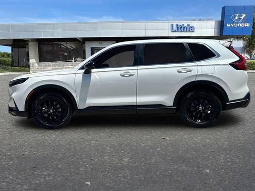 Platinum White Pearl 2024 Honda CR-V Hybrid Sport FWD