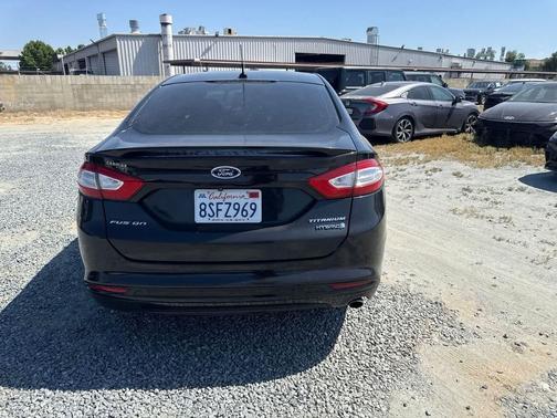 TUXEDO BLACK METALLIC 2013 Ford Fusion Hybrid Titanium