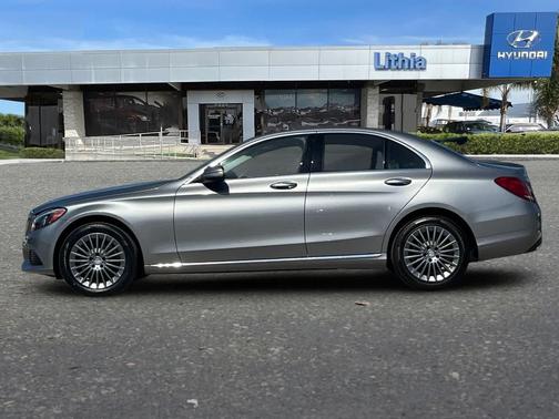 Palladium Silver 2015 Mercedes-Benz C-Class C 300 4MATIC Luxury