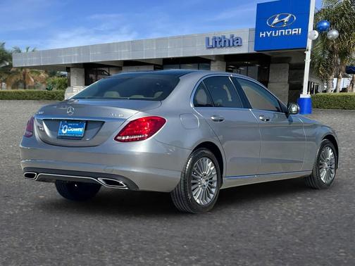 Palladium Silver 2015 Mercedes-Benz C-Class C 300 4MATIC Luxury