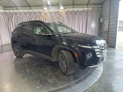 Ash Black 2025 Hyundai TUCSON Hybrid Limited
