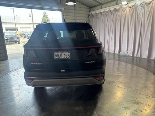 Ash Black 2025 Hyundai TUCSON Hybrid Limited