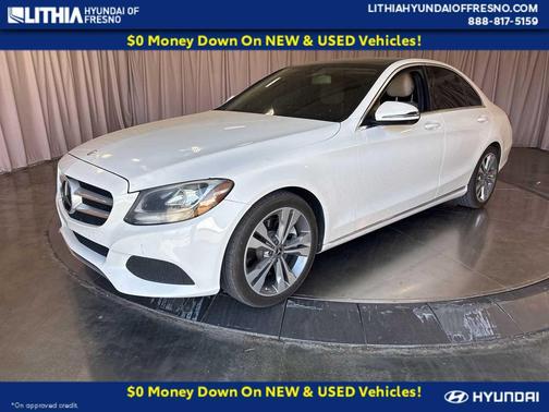 Polar White 2017 Mercedes-Benz C-Class C 300