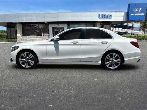 Polar White 2017 Mercedes-Benz C-Class C 300