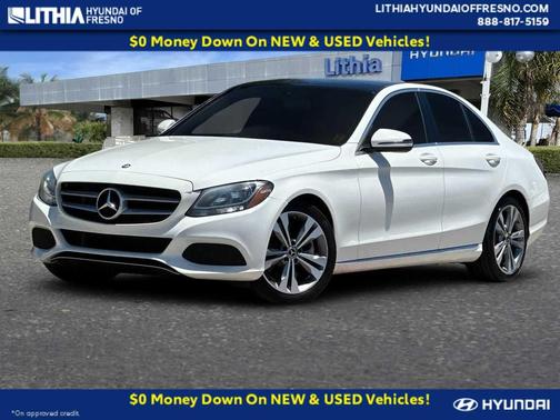 Polar White 2017 Mercedes-Benz C-Class C 300