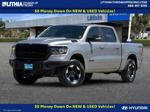 Billet Silver Metallic Clearcoat 2022 RAM 1500 Big Horn/Lone Star
