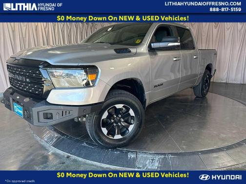 Billet Silver Metallic Clearcoat 2022 RAM 1500 Big Horn/Lone Star