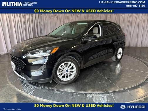 Agate Black Metallic 2021 Ford Escape SE