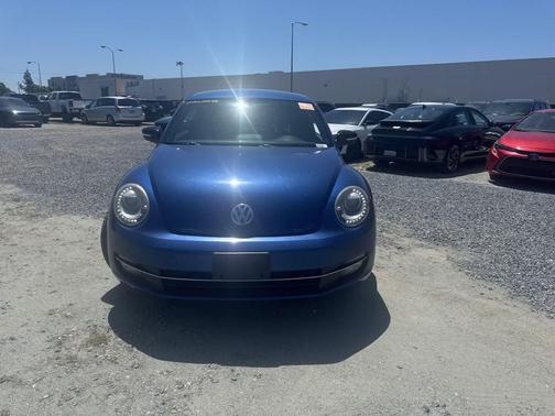 Blue 2012 Volkswagen Beetle Base