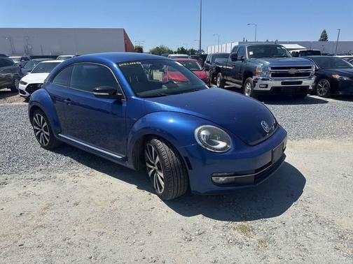 Blue 2012 Volkswagen Beetle Base