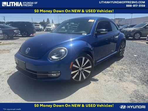 Blue 2012 Volkswagen Beetle Base