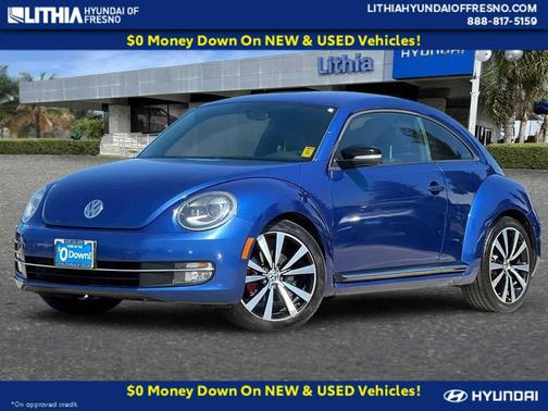 Blue 2012 Volkswagen Beetle Base