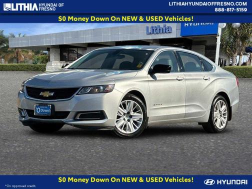 Silver Ice Metallic 2017 Chevrolet Impala 1LS