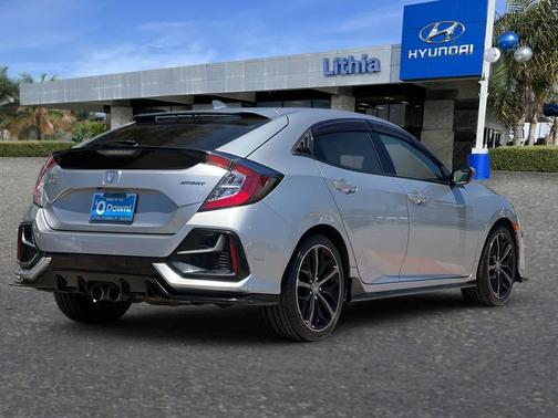 Lunar Silver Metallic 2020 Honda Civic Sport