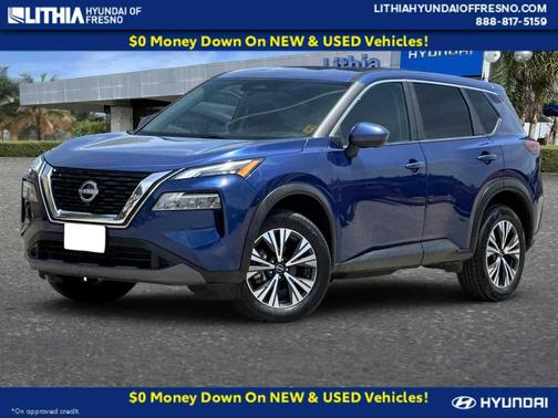 Caspian Blue Metallic 2023 Nissan Rogue SV