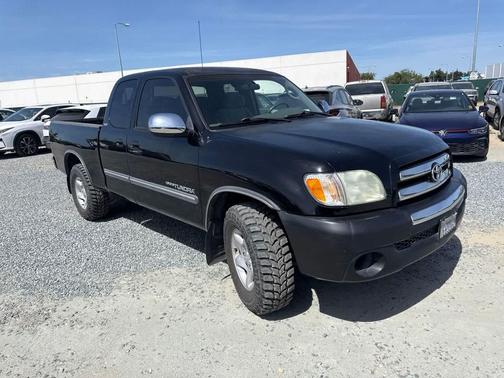 Black 2003 Toyota Tundra SR5